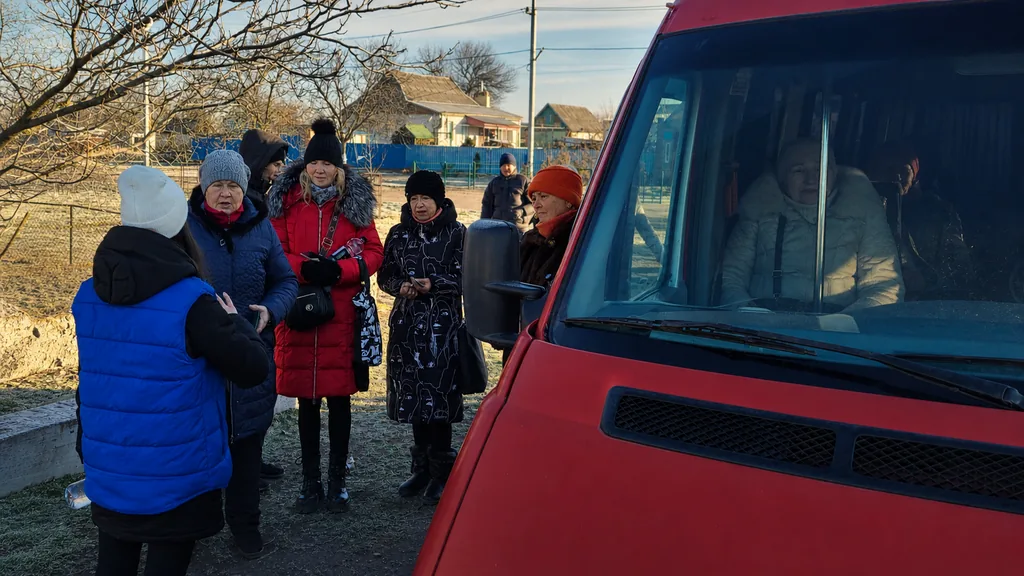Intermunicipal public transport — Kryvyi Rih district investment priority