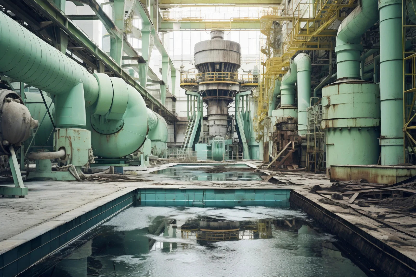Editorial hero for “KNS-10: Energy-Smart Wastewater Pumping”: infrastructure, people and the project’s core technical intervention, without implying that the project is complete.