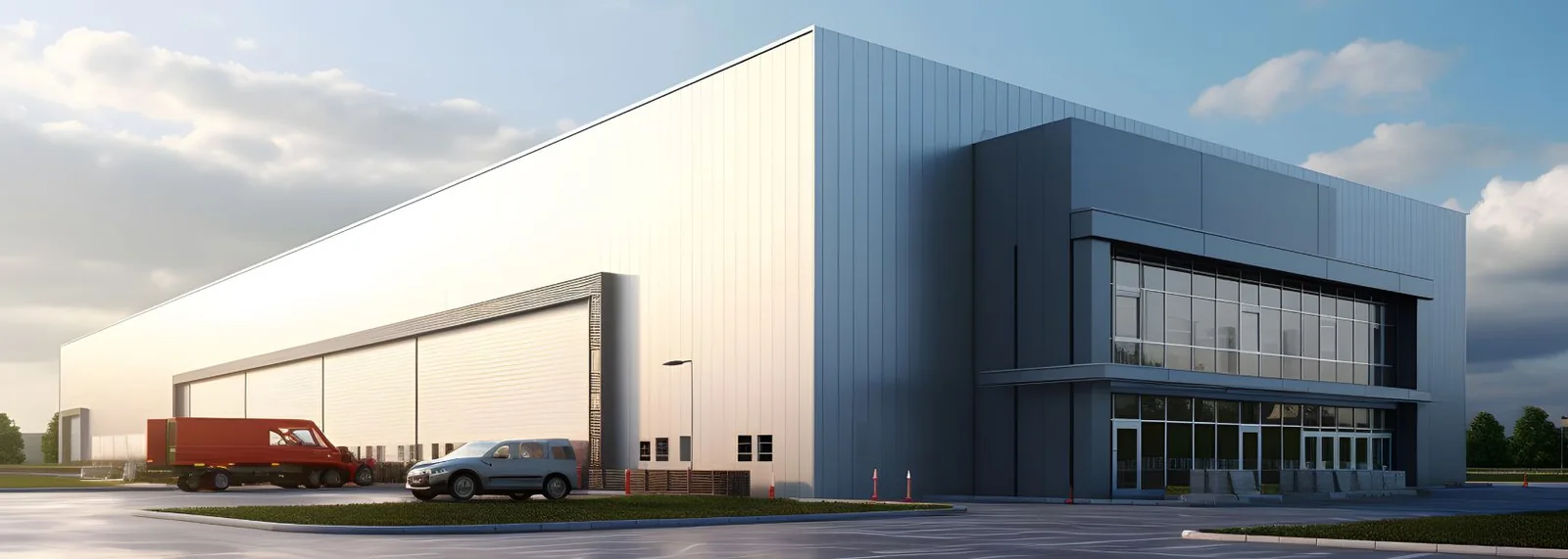 Editorial hero for “Kryvbas Industrial Park: A Production Platform for the Agglomeration”: infrastructure, people and the project’s core technical intervention, without implying that the project is complete.