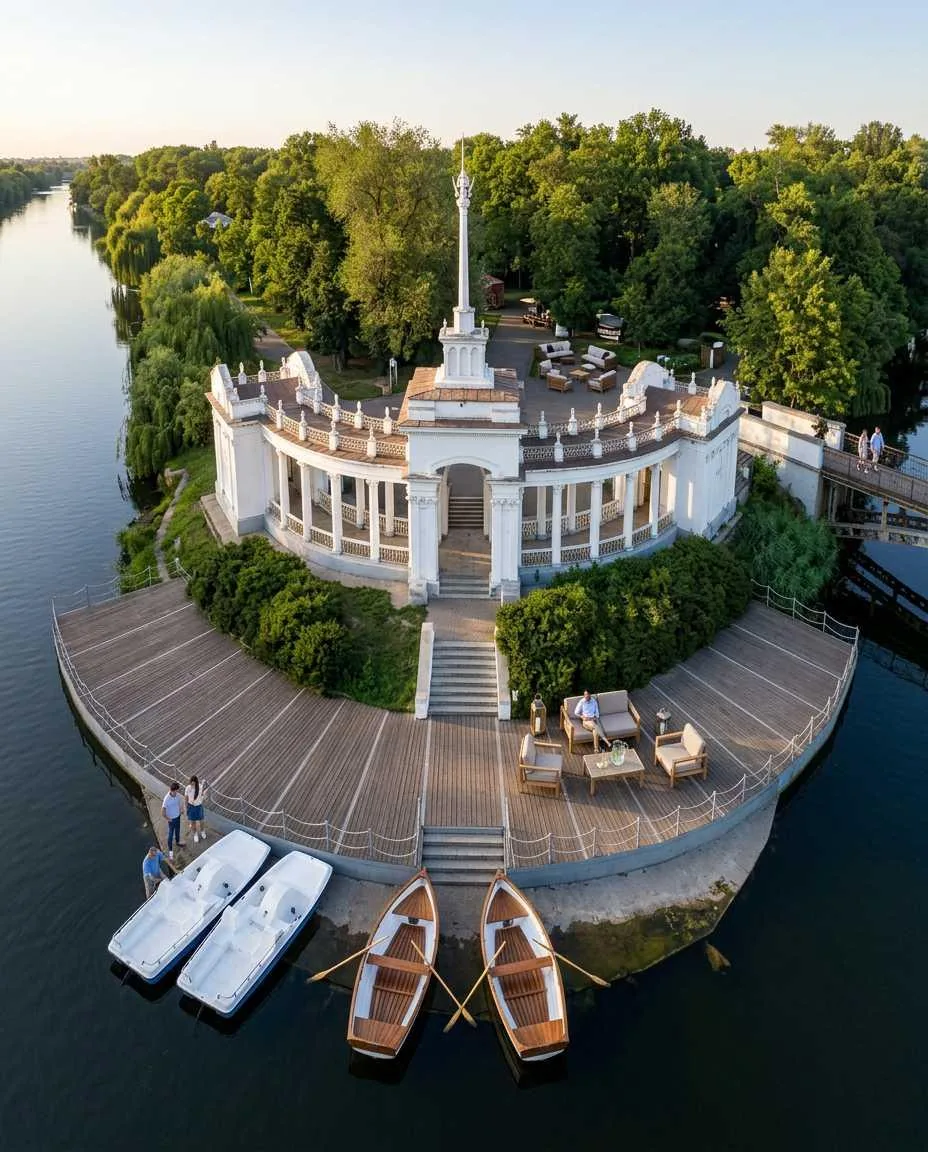Waterside recreation in the Kryvyi Rih region